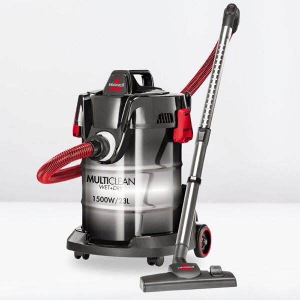 DRUM VACUUM CLEANER MULTICLEAN Wet and Dry 23L-2 years Manufacturing Warranty